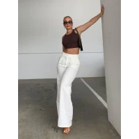 Archer Pants White