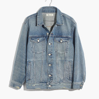 The Oversized Trucker Jean Jacket