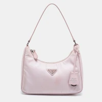 Purple Nylon Re-Edition 2005 Shoulder Bag