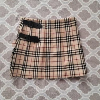 Burberry Nova Check Plaid Skirt