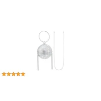 Women Disco Ball Purse Rhinestone Crystal Bag Evening Clutch Crossbody Handbag for Wedding Disco Bingo Night Party Gift