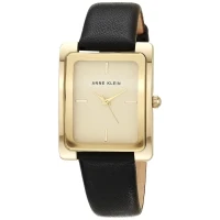 Anne Klein Women's Leather Strap Watch