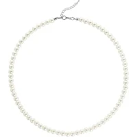 Round Imitation Pearl Necklace