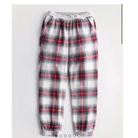 Flannel joggers