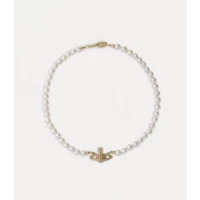 Mini Bas Relief Choker Gold-Tone