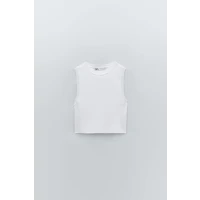Basic Cropped Knit Top