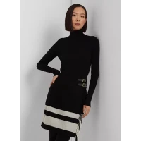 Ribbed Turtleneck Sweater
