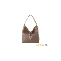 Dooney & Bourke Handbag, Pebble Grain Small Logo Lock Sac Shoulder Bag