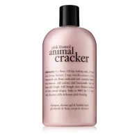 Pink Frosted Animal Cracker shampoo, shower gel & bubble bath