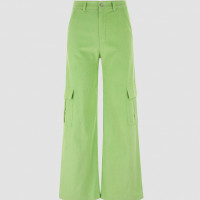 Neon Green Corduroy Trousers