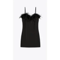 Zara fur dress