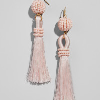 Maraschino Tassel Earrings