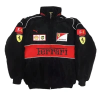 Racing Jacket Vintage Bomber Jacket  F1 Streetwear Jacket