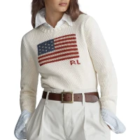 Flag Cotton Sweater