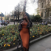 Andreya Crop Top in Ginger