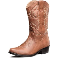 SheSole Women&#39;s Western Cowgirl Cowboy Boots Size 3-9: Amazon.co.uk: Shoes &amp; Bags