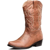 SheSole Women's Western Cowgirl Cowboy Boots Size 3-9: Amazon.co.uk: Shoes &amp; Bags