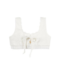 Bumby Palm Springs Tie Top In Coconut