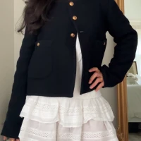 ZARA Metal Button Jacket