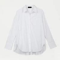 Classic White Button-Down Shirt