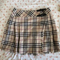 the famous Burberry nova lily rose depp skirt. 
Iâ€™m... - Depop