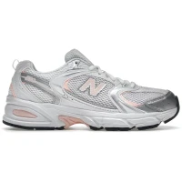 New Balance 530 White Silver Pink