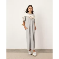 T-Shirt Maxi Dress with Pockets
