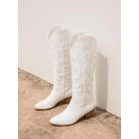 White Cowboy Boots
