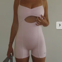 Clara Cutout Onesie - Icy Pink