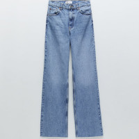 Hi-Rise Wide Leg Full length Jeans