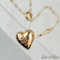 Lana Del Rey Inspired Gold Necklace Replica