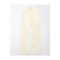 AE Dreamy Drape Stretch Corduroy Super High-Waisted Baggy Wide-Leg Pant Womens Cream 2 Regular