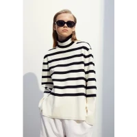 Mock Turtleneck Sweater
