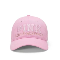 PINK x LoveShackFancy Baseball Hat