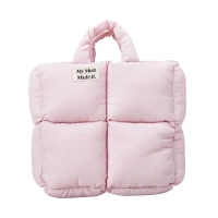 Puffer Tote Bag - Pink