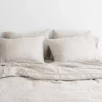 STONEWASHED LINEN BED BUNDLE - EARTH SERIES