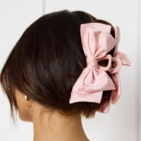 Fancy Bow Claw Clip
