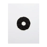 Aerie Jacquard Swim Scrunchie Womens True Black One