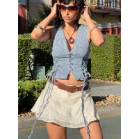 Perilla Mini Skirt Cream