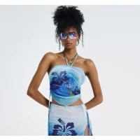 OAHU MESH HALTER TOP