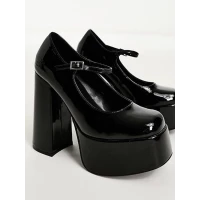 Koi Mary Jane Platform Heeled Shoes