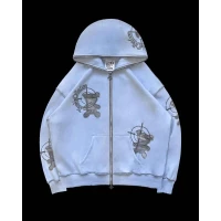 GAMER 2.0 ZIP HOODIE LIGHT BLUE