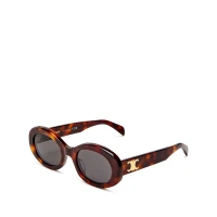 Celine Triomphe Oval Sunglasses, 52mm