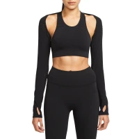 Nike Bolero & Dri-FIT Sports Bra Set in Black at Nordstrom