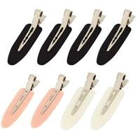 8 Pieces No bend Hair Clips- No Crease Hair Clips Styling Duck Bill Clips No Dent Alligator Hair Barrettes for Salon Hairstyle Hairdressing Bangs Waves Woman Girl Makeup Application