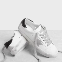 Star Patch Lace Up Splice Sneakers