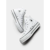 Converse - Womens Chuck Taylor All Star Lift Canvas Sneakers in White