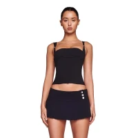 REMINI SKORT - BLACK