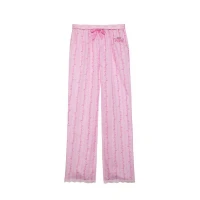 PINK x LoveShackFancy Silky Sleep Pants