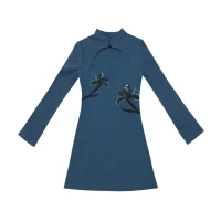 Message of Love Dress #Navy [2차 재입고]